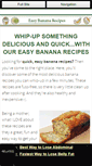 Mobile Screenshot of easy-banana-recipes.com